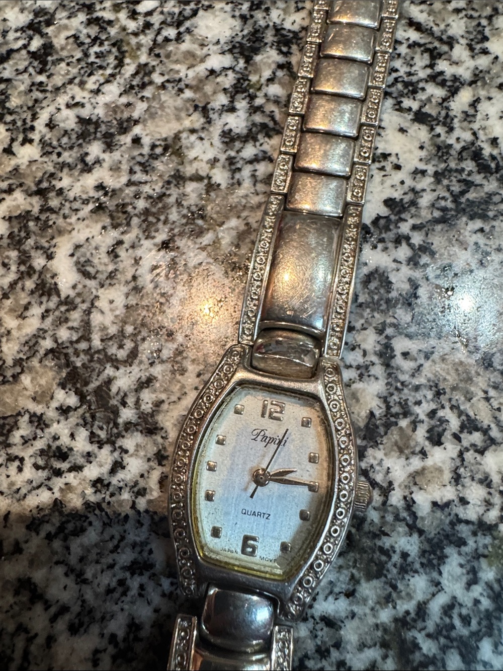 Silver Tone Women's Quartz Bracelet Watch - Silver